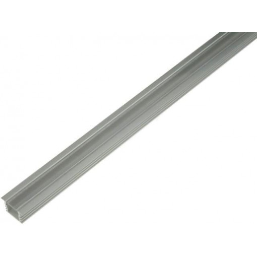 OF-PROFPDS4KALUA2; Profiles for LED modules; transparent; recessed; L: 2m; aluminium; OPTOFLASH OF-PROFPDS4KALUA2; Profiles for LED modules; transparent; recessed; L: 2m; aluminium; OPTOFLASH