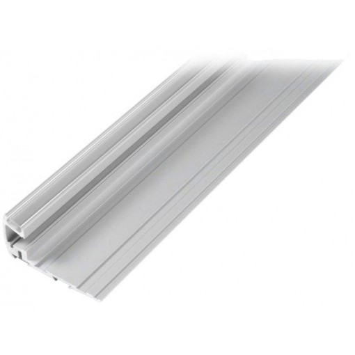 OF-PROFSTEP-2; Profiles for LED modules; transparent; step; L: 2m; aluminium; OPTOFLASH OF-PROFSTEP-2; Profiles for LED modules; transparent; step; L: 2m; aluminium; OPTOFLASH