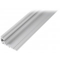 OF-PROFSTEP-M; Profiles for LED modules; mat; step; L: 1m; aluminium; anodized; OPTOFLASH