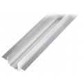 OF-PROFTEKNIK; Profiles for LED modules; recessed; L: 1m; aluminium; OPTOFLASH
