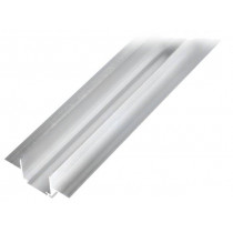OF-PROFTEKNIK; Profiles for LED modules; recessed; L: 1m; aluminium; OPTOFLASH OF-PROFTEKNIK; Profiles for LED modules; recessed; L: 1m; aluminium; OPTOFLASH