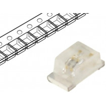 OF-SMD1608B; LED; SMD; 0603; blue; 90÷140mcd; 1.6x0.8x0.68mm; 120°; 3÷3.2V; 20mA; OPTOFLASH OF-SMD1608B; LED; SMD; 0603; blue; 90÷140mcd; 1.6x0.8x0.68mm; 120°; 3÷3.2V; 20mA; OPTOFLASH