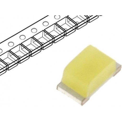OF-SMD1608W; LED; SMD; 0603; white cold; 300÷430mcd; 120°; 20mA; 3÷3.2V; OPTOFLASH OF-SMD1608W; LED; SMD; 0603; white cold; 300÷430mcd; 120°; 20mA; 3÷3.2V; OPTOFLASH