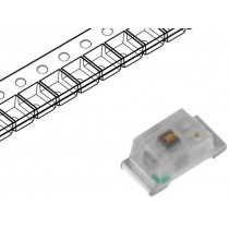 OF-SMD1608Y; LED; SMD; 0603; yellow; 160÷250mcd; 1.6x0.8x0.68mm; 120°; 3÷3.2V; OPTOFLASH