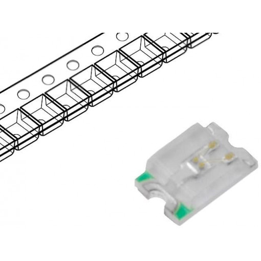 OF-SMD2012G-1; LED; SMD; 0805; green; 600÷800mcd; 2x1.25x0.68mm; 120°; 2.8÷3.4V; OPTOFLASH