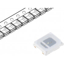 OF-SMD2835G-05; LED; SMD; 2835,PLCC2; green; 6400÷7300mcd; 2.8x3.5x0.75mm; 120°; OPTOFLASH