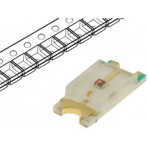 OF-SMD3216Y; LED; SMD; 1206; yellow; 350÷500mcd; 3.2x1.6x0.68mm; 120°; 1.8÷2V; OPTOFLASH