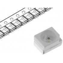 OF-SMD3528BL; LED; SMD; 3528,PLCC2; blue; 270÷350mcd; 3.5x2.8x1.4mm; 120°; 20mA; OPTOFLASH