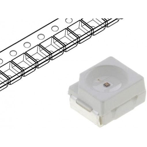 OF-SMD3528R; LED; SMD; 3528,PLCC2; red; 240÷350mcd; 3.5x2.8x1.4mm; 120°; 20mA; OPTOFLASH OF-SMD3528R; LED; SMD; 3528,PLCC2; red; 240÷350mcd; 3.5x2.8x1.4mm; 120°; 20mA; OPTOFLASH
