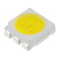 OF-SMD5060WW; LED; SMD; 5060,PLCC6; white warm; 18÷20lm; 5500÷6500mcd; 3200K; OPTOFLASH