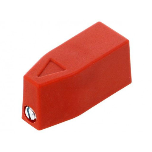 1SCA108667R1001; Knob; OT; Colour: red; 39mm; OT16÷125F3/F4,OT16÷40F6/F8; ABB 1SCA108667R1001; Knob; OT; Colour: red; 39mm; OT16÷125F3/F4,OT16÷40F6/F8; ABB