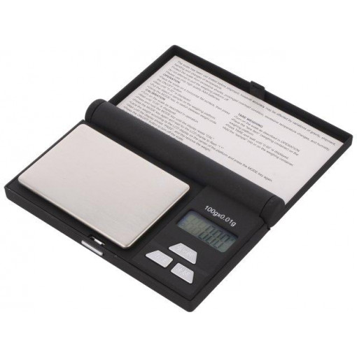 YA102; Scales; Scale load capacity max: 100g; 10÷25°C; Display: LCD; OHAUS