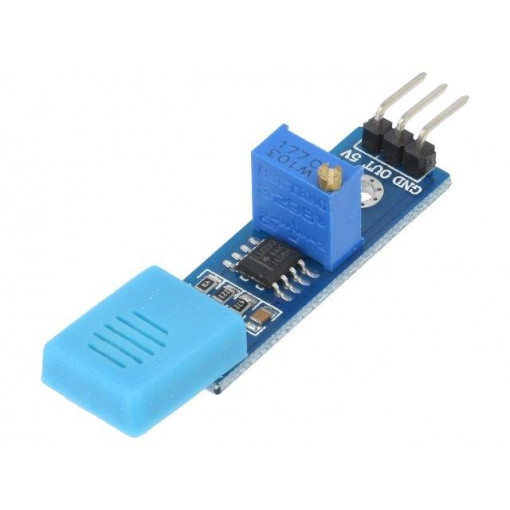 OKY3455; Sensor: humidity; digital; 3.3÷5VDC; IC: HR202,LM393; 32x11x20mm; OKYSTAR