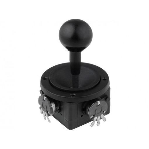 OM201A-M2; Joystick; 0÷5kΩ±5%,2- axes; Stabl.pos: 1; 5kΩ; -10÷80°C; OMTER TYXN OM201A-M2; Joystick; 0÷5kΩ±5%,2- axes; Stabl.pos: 1; 5kΩ; -10÷80°C; OMTER TYXN
