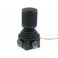 OM301B-M4; Joystick; 0÷10kΩ±5%,3- axes; Stabl.pos: 1; 10kΩ; -10÷80°C; OMTER TYXN OM301B-M4; Joystick; 0÷10kΩ±5%,3- axes; Stabl.pos: 1; 10kΩ; -10÷80°C; OMTER TYXN