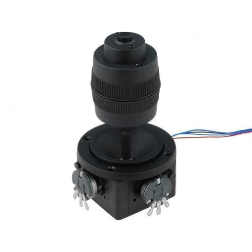 OM400A-M4; Joystick; 0÷10kΩ±5%,3- axes,FIRE function, 1 x NO contact; OMTER TYXN OM400A-M4; Joystick; 0÷10kΩ±5%,3- axes,FIRE function, 1 x NO contact; OMTER TYXN