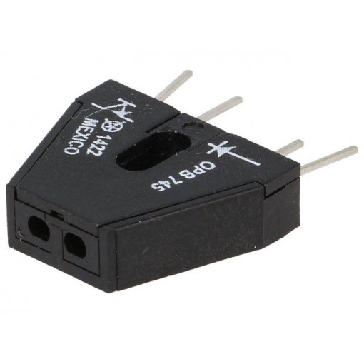 OPB745; Sensor: photoelectric; diffuse-reflective; Range: 3.81mm; PIN: 4; OPTEK TECHNOLOGY