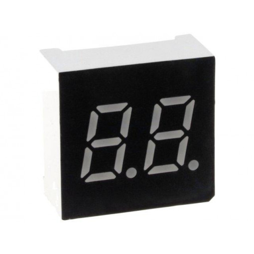 OPD-D3011LR-BW; Display: LED; 7-segment; 7.62mm; 0.3