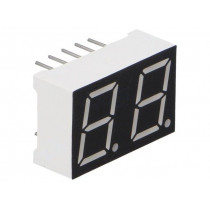 OPD-D3911LB-BW; Display: LED; 7-segment; 10mm; 0.39 OPD-D3911LB-BW; Display: LED; 7-segment; 10mm; 0.39