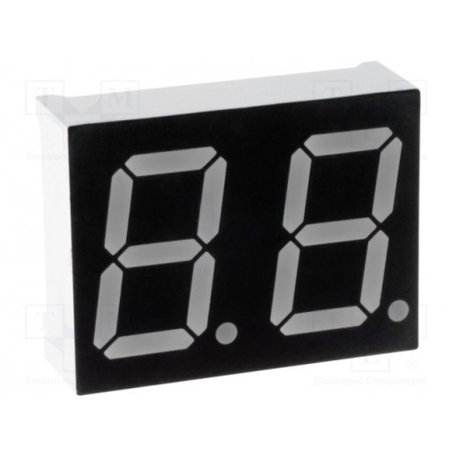 OPD-D5630G-BW; Display: LED; 7-segment; 14.2mm; 0.56