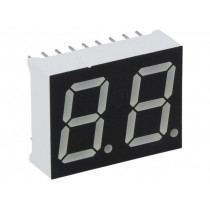 OPD-D5630SR-BW; Display: LED; 7-segment; 14.2mm; 0.56 OPD-D5630SR-BW; Display: LED; 7-segment; 14.2mm; 0.56