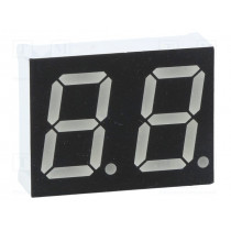 OPD-D5631YG-BW; Display: LED; 7-segment; 14.2mm; 0.56 OPD-D5631YG-BW; Display: LED; 7-segment; 14.2mm; 0.56