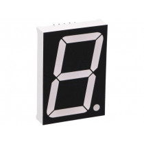 OPD-S15012LE-BW; Display: LED; 7-segment; 38.1mm; 1.5 OPD-S15012LE-BW; Display: LED; 7-segment; 38.1mm; 1.5