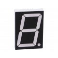 OPD-S15012LR-BW; Display: LED; 7-segment; 38.1mm; 1.5