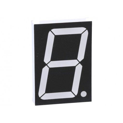 OPD-S15013YG-BW; Display: LED; 7-segment; 38.1mm; 1.5