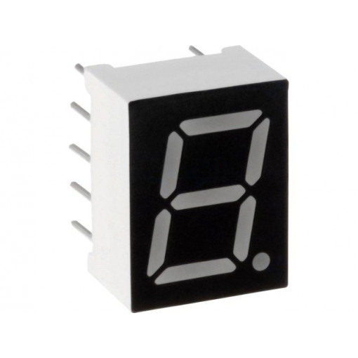 OPD-S3913LE-BW; Display: LED; 7-segment; 9.9mm; 0.39