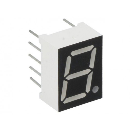 OPD-S4031LY-BW; Display: LED; 7-segment; 10.16mm; 0.4