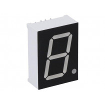 OPD-S8022G-BW; Display: LED; 7-segment; 20.4mm; 0.8