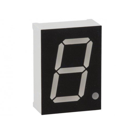 OPD-S8022LE-BW; Display: LED; 7-segment; 20.4mm; 0.8