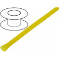 ; Braid; polyester; 3÷7,nom.4mm; yellow; Package: 100m; 4CARMEDIA