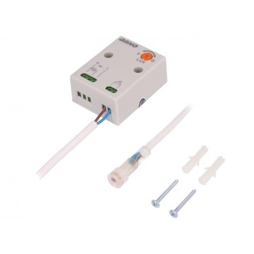 OR-CR-233; Twilight switch; IP20,IP65; 230VAC; SPST-NO; 48x63.4x29.3mm; 15A; ORNO