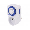 OR-PRE-427; Programmable time switch; 30min÷24h; 230VAC/16A; 230VAC; 0÷55°C; ORNO