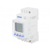 OR-PRE-433; Programmable time switch; Range: 1min÷7days; 230VAC; DIN; IP20; ORNO