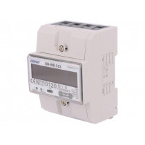 OR-WE-513; Controller; IP51; DIN; Ioper.max: 80A; -25÷55°C; 0.4W; Display: LCD; ORNO