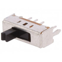 OS103011MS8QP1; Switch: slide; Pos: 3; SP3T; 0.1A/12VDC; ON-ON-ON; Mounting: THT; C&K