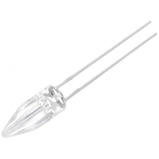 OS2MDK58A1B; LED; 5mm; white warm; 500÷750mcd; 100°; 2.5÷5V; 20mA; Front: Rocket; OPTOSUPPLY OS2MDK58A1B; LED; 5mm; white warm; 500÷750mcd; 100°; 2.5÷5V; 20mA; Front: Rocket; OPTOSUPPLY