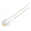 OS5MFL56C1A-HCRI; LED; 4.8mm; white warm; 18lm; 120°; Front: convex; 2.9÷3.6V; 3000K; OPTOSUPPLY
