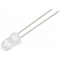 OS5OPM5B61A-NO; LED; 5mm; orange; 2180÷4200mcd; 60°; 20mA; 1.8÷2.6V; Front: convex; OPTOSUPPLY