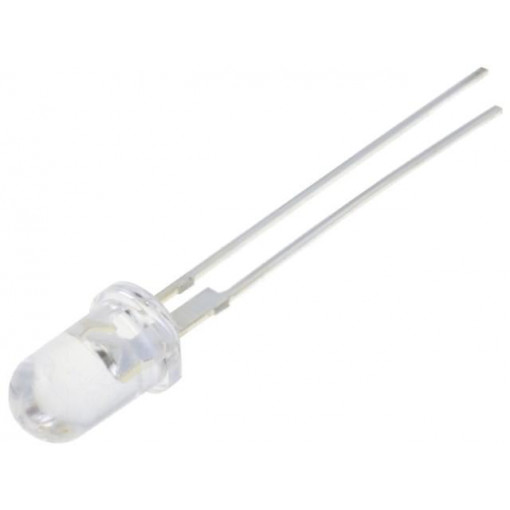 OS5REA5111P; LED; 5mm; red; 60000÷75000mcd; 15°; 50mA; 2÷2.6V; Front: convex; OPTOSUPPLY