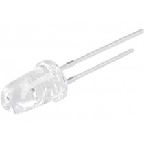 OS5RPM5201E; LED; 5mm; red; 50000÷60000mcd; 8°; 20mA; 1.8÷2.6V; Front: convex; OPTOSUPPLY