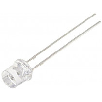 OS5RPM57E1A-MN; LED; 5mm; red; 1560÷2180mcd; 140°; 20mA; 1.8÷2.6V; Front: flat; OPTOSUPPLY