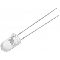 OS5RPM5A31A-QR; LED; 5mm; red; 5800÷8400mcd; 30°; 20mA; 1.8÷2.6V; Front: convex; OPTOSUPPLY