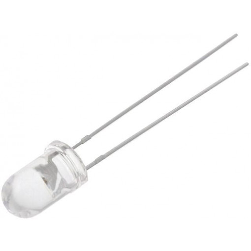 OS5RPM5A31A-QR; LED; 5mm; red; 5800÷8400mcd; 30°; 20mA; 1.8÷2.6V; Front: convex; OPTOSUPPLY