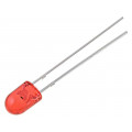 OS5RPM5HA3B; LED; oval; 5.1x4.3mm; red; 2180÷4200mcd; 100/40°; Front: convex; OPTOSUPPLY