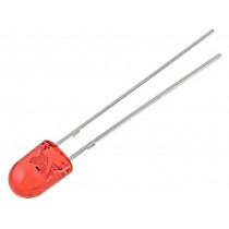 OS5RPM5HA3B; LED; oval; 5.1x4.3mm; red; 2180÷4200mcd; 100/40°; Front: convex; OPTOSUPPLY OS5RPM5HA3B; LED; oval; 5.1x4.3mm; red; 2180÷4200mcd; 100/40°; Front: convex; OPTOSUPPLY
