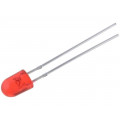 OS5RPM5HA3B-NO; LED; oval; 5.1x4.3mm; red; 2180÷4200mcd; 100/40°; Front: convex; OPTOSUPPLY